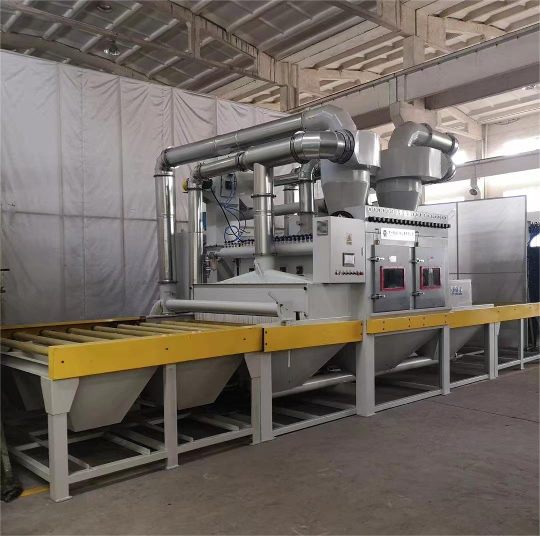 白城抛丸机跑砂是什么原因