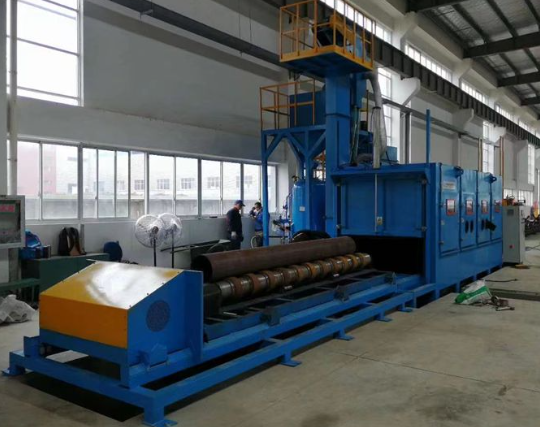 白城喷砂机在管道除锈中的现场施工应用
