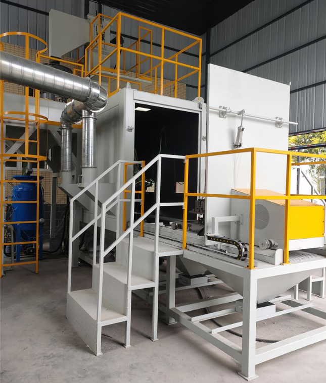 白城全自动喷砂机 实现无人化高效生产